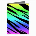 Rainbow Tiger Greeting Card
