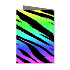 Rainbow Tiger Mini Greeting Card from ArtsNow.com Right