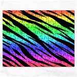 Rainbow Tiger Jigsaw Puzzle (Rectangular)