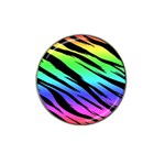 Rainbow Tiger Hat Clip Ball Marker (4 pack)