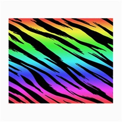 Rainbow Tiger Small Glasses Cloth (2 Sides) from ArtsNow.com Front