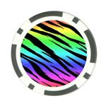 Rainbow Tiger Poker Chip Card Guard