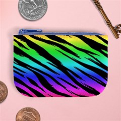 Rainbow Tiger Mini Coin Purse from ArtsNow.com Front