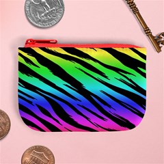 Rainbow Tiger Mini Coin Purse from ArtsNow.com Front