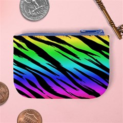 Rainbow Tiger Mini Coin Purse from ArtsNow.com Back