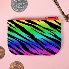 Rainbow Tiger Mini Coin Purse from ArtsNow.com Back