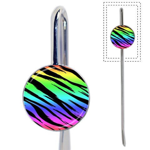 Rainbow Tiger Book Mark from ArtsNow.com Front