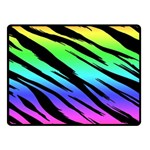 Rainbow Tiger Fleece Blanket (Small)