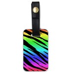 Rainbow Tiger Luggage Tag (one side)
