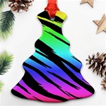 Rainbow Tiger Ornament (Christmas Tree) 