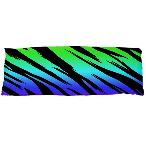 Rainbow Tiger Body Pillow Case Dakimakura (Two Sides) from ArtsNow.com Front