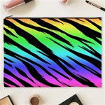 Rainbow Tiger Cosmetic Bag (XXXL)