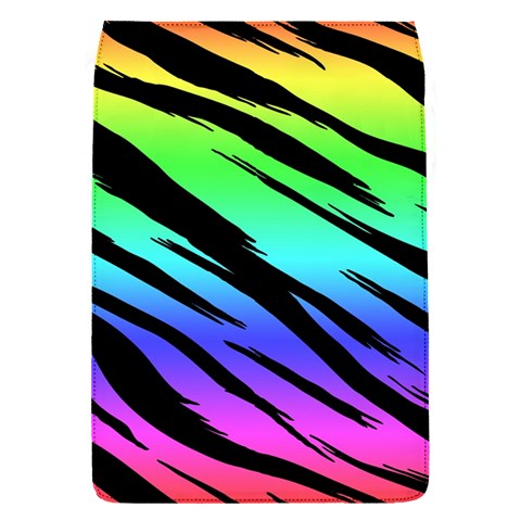 Rainbow Tiger Removable Flap Cover (S) from ArtsNow.com Front