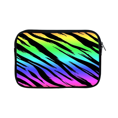 Rainbow Tiger Apple iPad Mini Zipper Case from ArtsNow.com Front