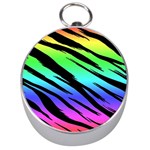 Rainbow Tiger Silver Compass