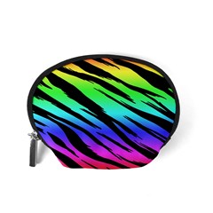 Rainbow Tiger Accessory Pouch (Small) from ArtsNow.com Back