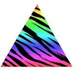 Rainbow Tiger Wooden Puzzle Triangle