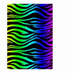 Rainbow Zebra Small Garden Flag (Two Sides) from ArtsNow.com Front