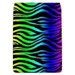 Rainbow Zebra Removable Flap Cover (L)