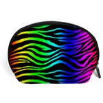 Rainbow Zebra Accessory Pouch (Large)