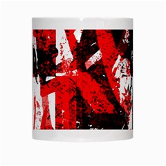 Red Graffiti White Mug from ArtsNow.com Center