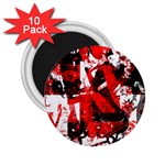 Red Graffiti 2.25  Magnet (10 pack)