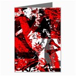 Red Graffiti Greeting Card