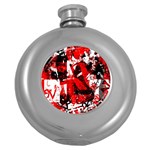 Red Graffiti Hip Flask (5 oz)