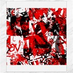 Red Graffiti Canvas 8  x 10 