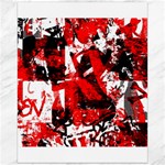 Red Graffiti Canvas 16  x 20 