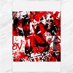 Red Graffiti Canvas 20  x 30 