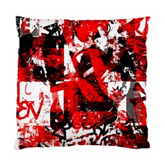 Red Graffiti Standard Cushion Case (Two Sides) from ArtsNow.com Back