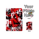 Red Graffiti Playing Cards 54 Designs (Mini)