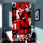 Red Graffiti Shower Curtain 36  x 72  (Stall)