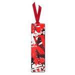 Red Graffiti Small Book Mark