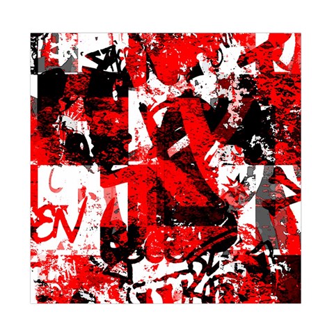 Red Graffiti Duvet Cover (Full/ Double Size) from ArtsNow.com Front