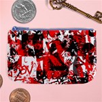 Red Graffiti Large Coin Purse