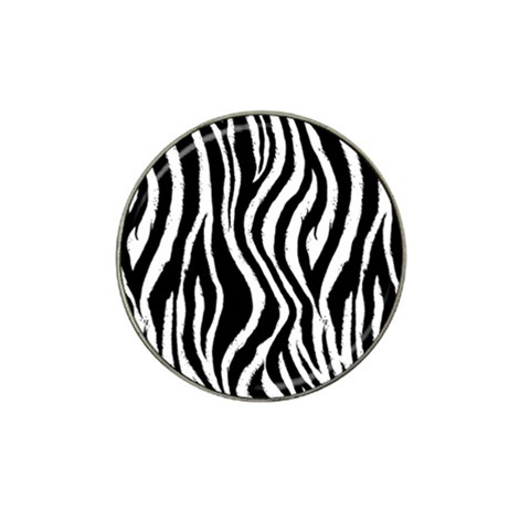 Zebra Pattern Hat Clip Ball Marker from ArtsNow.com Front