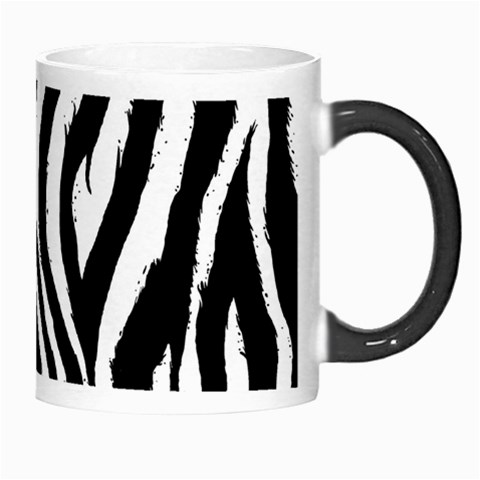 Zebra Pattern Morph Mug from ArtsNow.com Right