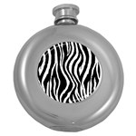 Zebra Pattern Hip Flask (5 oz)