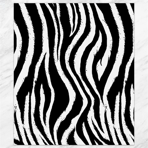 Zebra Pattern Canvas 8  x 10  from ArtsNow.com 8.15 x9.66  Canvas - 1