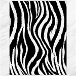 Zebra Pattern Canvas 12  x 16 