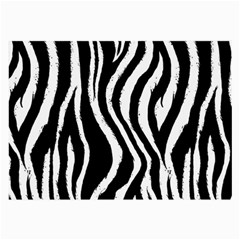 Zebra Pattern Large Glasses Cloth (2 Sides) from ArtsNow.com Front
