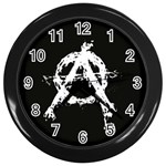Anarchy Wall Clock (Black)