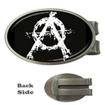 Anarchy Money Clip (Oval)
