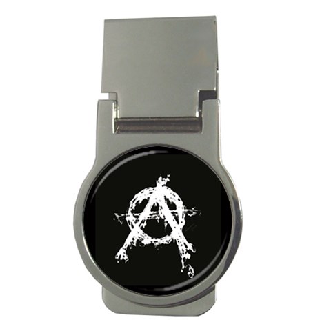 Anarchy Money Clip (Round) from ArtsNow.com Front