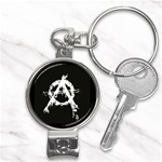 Anarchy Nail Clippers Key Chain