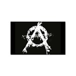 Anarchy Sticker Rectangular (100 pack)