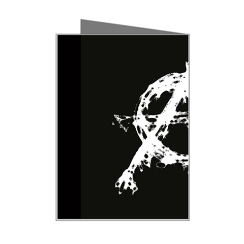 Anarchy Mini Greeting Card from ArtsNow.com Right