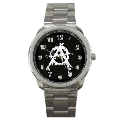 Anarchy Sport Metal Watch from ArtsNow.com Front